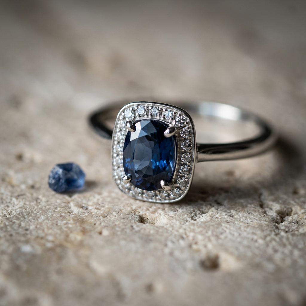 Ring close-up styled by Veyio