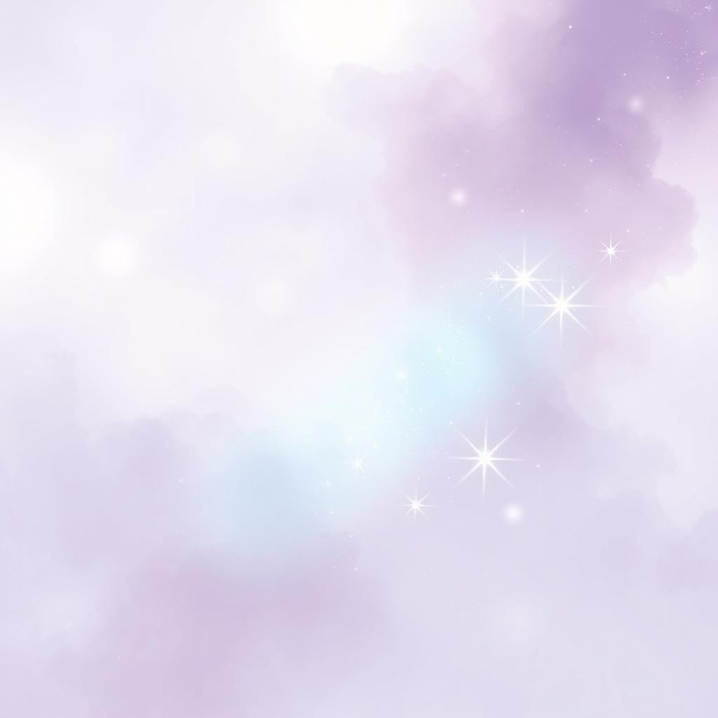 Abstract violet and turquoise wash with soft sparkle, evoking transformation and wonder.